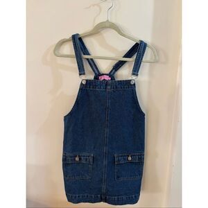 edikted Overall Denim Mini Dress